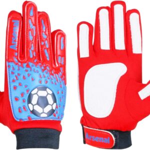 Goalkeeper Gloves, Junior Goalkeeper Gloves Strong Grip for the Toughest Saves and Finger Protection